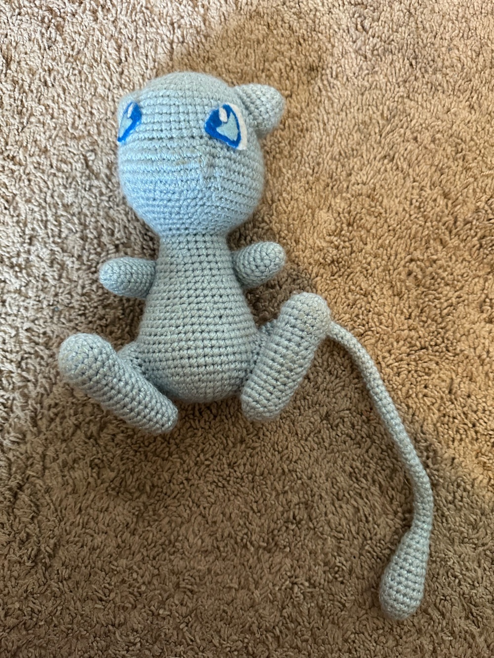 Handmade Pokémon Amigurumi: Shiny Mew